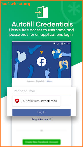 TweakPass - Password Manager screenshot