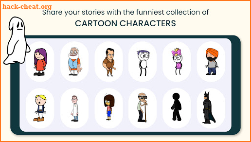 Tweencraft - Cartoon Video animation app screenshot
