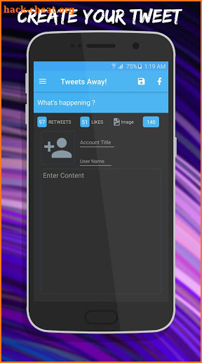 Tweets Away! Pro screenshot