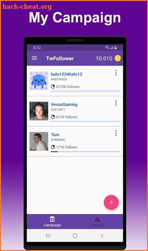 TwFollowers - Free Followers For Twitch screenshot