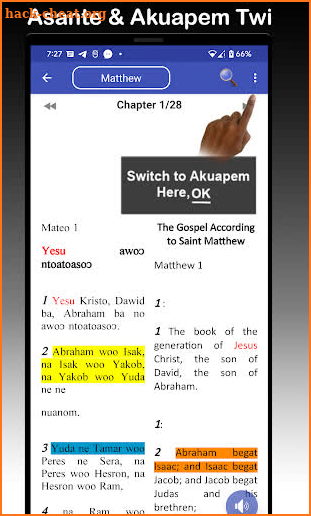 Twi Bible - Asante & Akuapem screenshot