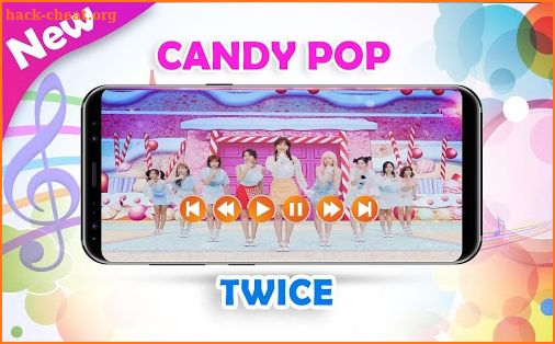 twice candy pop screenshot
