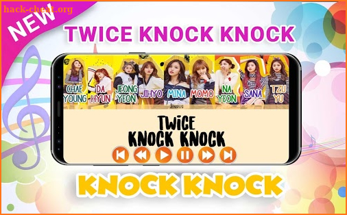 twice KNOCK KNOCK screenshot