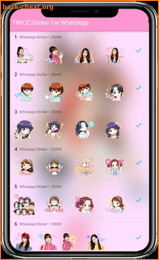 Twice Meme Stickers For WA screenshot