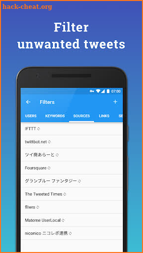 Twidere for Twitter screenshot