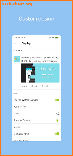 Twidere X screenshot