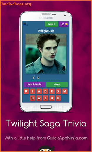 Twilight Saga Trivia screenshot