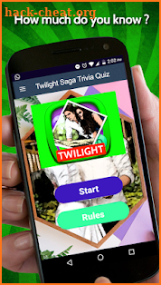 Twilight Saga Trivia Quiz screenshot