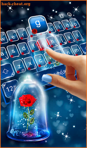 Twilight Sparkle Red Rose Keyboard screenshot