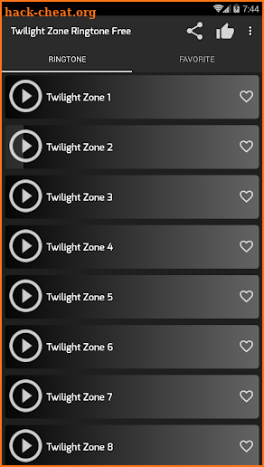 Twilight Zone Ringtone Free screenshot
