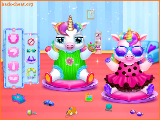 Twin Baby Unicorn Daycare - Care & Dress Up screenshot