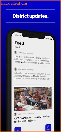 Twin Cedars School District screenshot