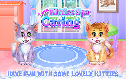 Twin Kitties Spa Caring screenshot