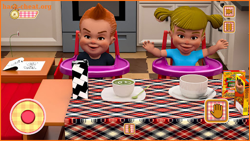 Twin Newborn Baby Care 3D Game screenshot