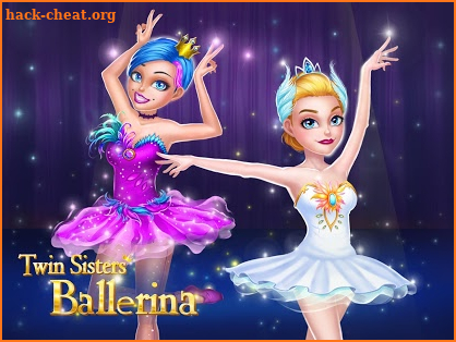 Twin Sisters Ballerina: Dance, Ballet, Dress up screenshot