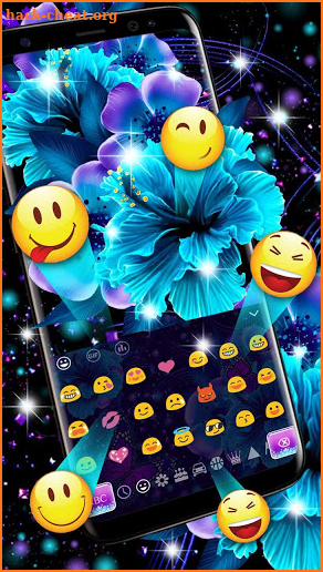Twinkle Flower Butterfly Keyboard screenshot