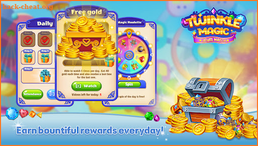 Twinkle Magic PUZZLE MATCH3 screenshot