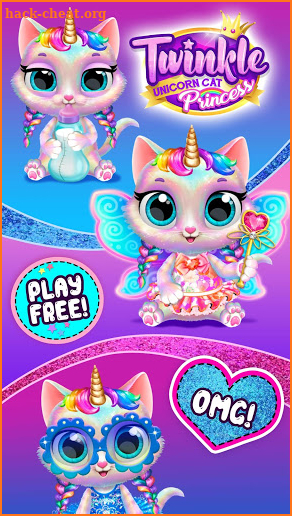 Twinkle - Unicorn Cat Princess screenshot