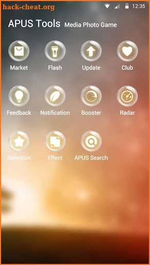 Twinkling-APUS Launcher theme screenshot