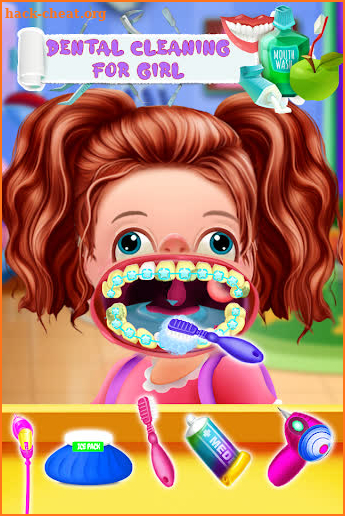 Twins Baby Dental Care Games screenshot