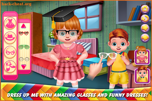 Twins Baby First Day at School screenshot