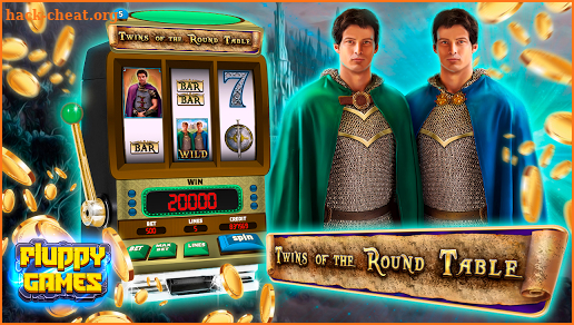 Twins of the Round Table Slots screenshot