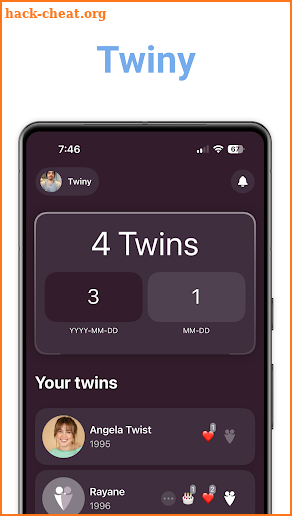 Twiny - Find your twins screenshot