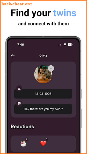 Twiny - Find your twins screenshot