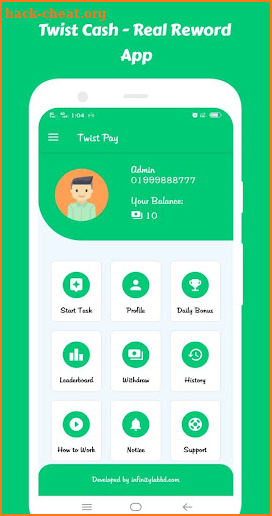 Twist Cash - Real Reword App screenshot