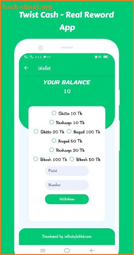 Twist Cash - Real Reword App screenshot