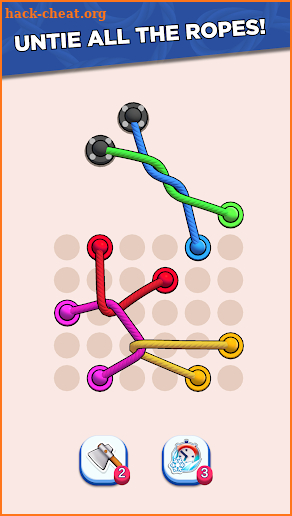 Twisted Ropes: Untangle 3D screenshot