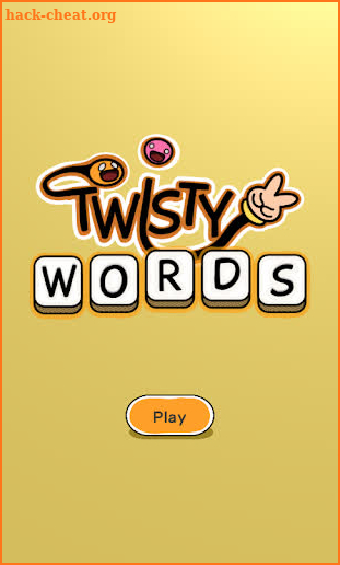 Twisty Words - uncrossed word search puzzle screenshot