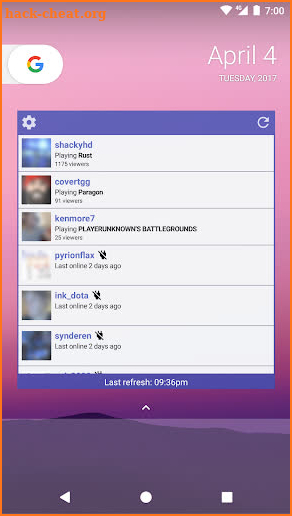 Twitchcraft - A Twitch Widget screenshot