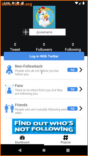 Twitkap Follow Like - Retweet For Twitter screenshot