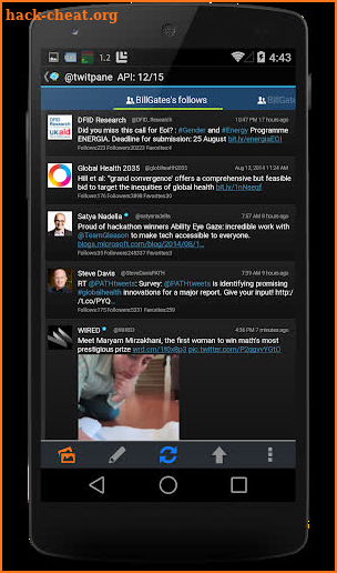 TwitPanePlus for Twitter screenshot