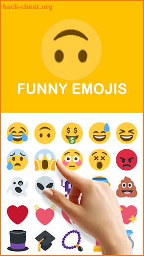 Twitter style emoji screenshot