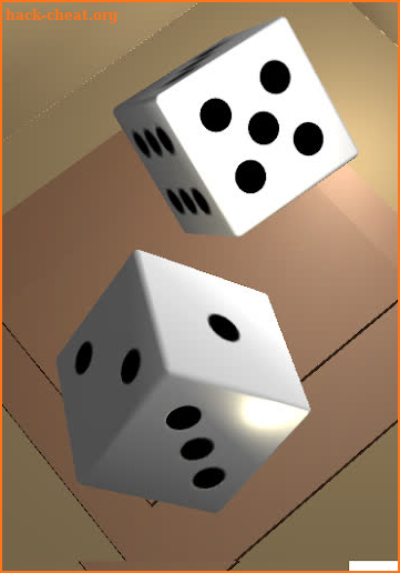 Two Dice: Simple free 3D dice screenshot