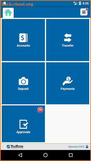 Two River Bank Business Mobile screenshot
