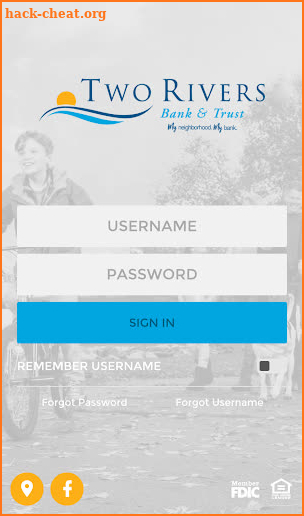 Two Rivers Bank & Trust screenshot
