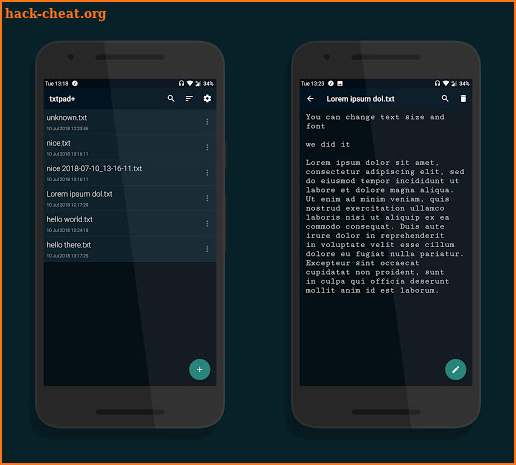 txtpad+ — Notepad, Create txt files 🗒️ screenshot
