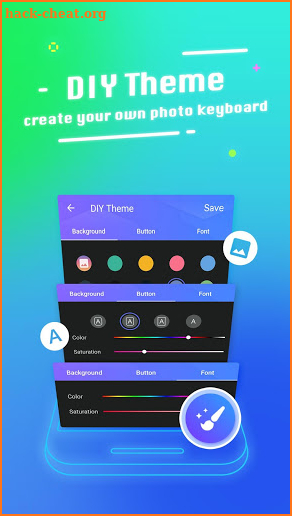 Typany Keyboard - Themes & GIF, DIY, Emoji Maker screenshot