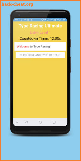 Type Racing - How fast can you type? screenshot