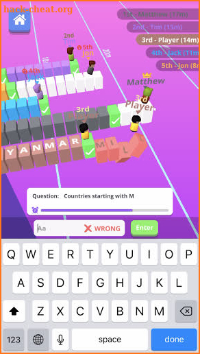 Type Run - Trivia screenshot