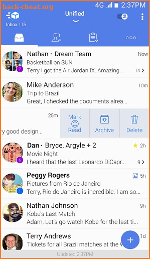 TypeApp mail - email app screenshot