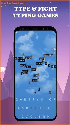 Typing Attack - Ultimate typing games. Type &Fight screenshot