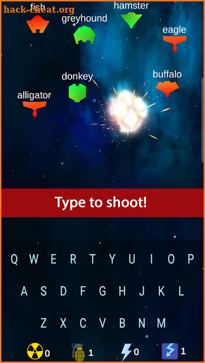 Typing Game screenshot