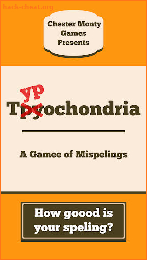 Typochondria screenshot