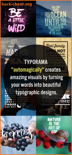 Typorama: Text on Photo Editor screenshot