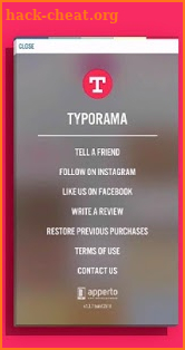 Typorama: Text on Photo Editor Advice screenshot