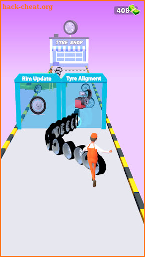 Tyre rush 3D screenshot